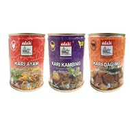 ADABI KARI KAMBING/ KARI AYAM/ KARI DAGING 280G (TIN)