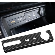 Jogon Carbon Fiber USB Port Charger Cover Trim for Acura Integra Type S DE5 A-Spec 2023 2024 2025 US