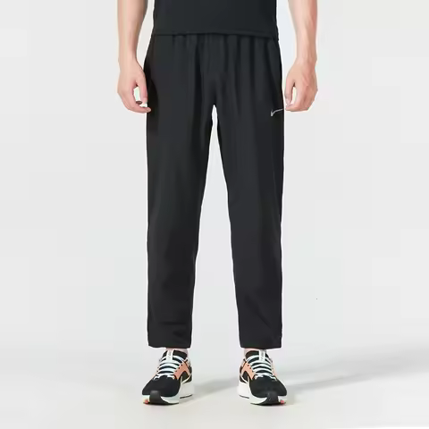 Nike Men's Sports Pants Straight-Leg Sweatpants Woven Quick-Dry Breathable Ice Silk Casual Pants Fb7