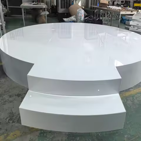 White wedding portable stage platform,good