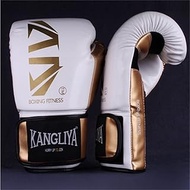 Boxing Gloves - Professional Type Men's and Women's Boxing Gloves - Heavy Bag Gloves, Punching Bag Gloves for Boxing, Boxing Gloves for Men and Women Wrist and Knuckle Protection-White||10OZ