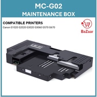 [Compatible] Canon MC-G02 Maintenance Box with Chip Canon G1020 G2020 G3020 G3060 G570 G670 MC G02 0