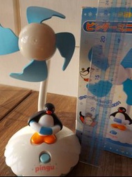 pingu 企鵝 公仔 風扇