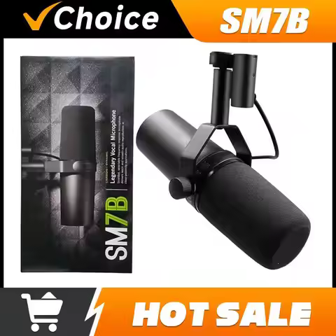 SM7Bs icrophone sm7bs dynamic microphone podcast studio set for Live/Stage Recording Podcasting card