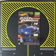 HOT WHEELS JAGUAR XE SV PROJECT 8 FAST & FURIOUS F9 THE FAST SAGA BLUE