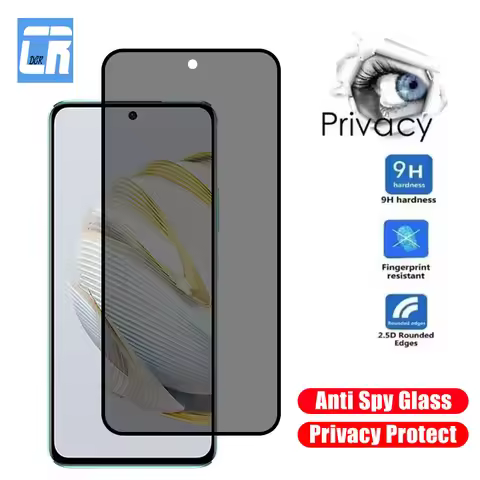 Privacy Screen Protector for Huawei Nova 10 9 se Y90 Y61 Mate 50e P40 lite P Smart Anti SPY Glass Ho