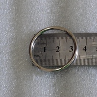 Round Ring/O Bag Ring 3 cm Nickel
