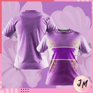 JERSEY FAZZ FZB01 - BUNGA PURPLE FLORAL JERSEY