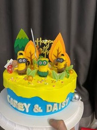 Minions手工蛋糕