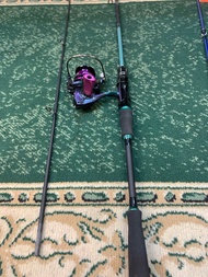 Joran daiwa 1.8M set Reel zorro 3000