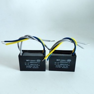 CBB61 SH Speed Regulating Fan Capacitor 2.5 uf+3.5 uf 450VAC 4-Wire Capacitor