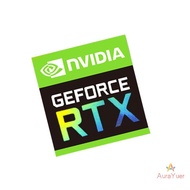 [AuraYuer] Graphics Card Sticker RTX 2080Ti 2070 2060 TITAN VR GTX 1650 1660Ti Label New