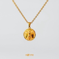 2HYPE Vitruvian Pendant (Gold)
