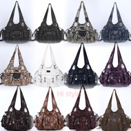 Angel Kiss Motorcycle Bag, a retro subculture high-end vintage handbag