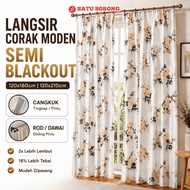 Langsir Tingkap Murah Langsir Slidinr Door Langsir Bilik Tidur Tingkap Pintu Bilik Dapur Curtain Win