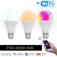 Graffiti WiFi Smart Home Bulb APP Toning Light E27 Cool Warm Light RGB Light Ball Smart Light