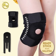 💕Personal care💕 Knee Guard Knee Pad Knee Brace Patella Guard Lutut Protection Knee Breathable Adjustable (Black)