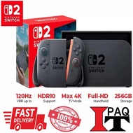 (MAXSOFT/MY SET)Nintendo Switch 2 Switch2 Console FREE Tempered Glass (4K, FHD, HDR10, 256GB, 120 Hz