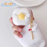 for Baseus Bowie E16 Case Clear TPU Soft Case Cute Sailor Moon Keychain Pendant Suitable for Baseus 