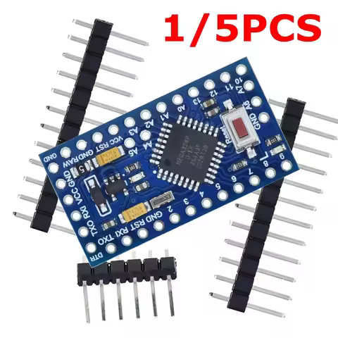 TZT Pro mini Atmega328P Pro Mini 328 Mini ATMEGA328 3.3V 8MHz 5V 16Mhz Ch340g CP2102 FT232RL driver