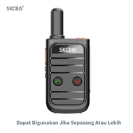 SKCBO HT WLN UHF Handy wlan Talky TWO WAY RADIO BLACK C1 Colorful walkie talkie jarak jauh 2 Unit