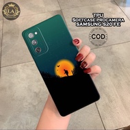 HP Latest Samsung S20 FE Case - Leviora Case - Moon Fashion Case - Samsung S20 FE Softcase - Pro Cam