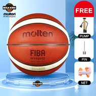 Molten BG5000 basketball Official Size 7 FIBA basketball Freebies