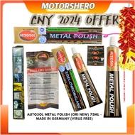 1kotak=24batang Autosol Metal Polish / Chrome Rust Remover 75ML (MADE IN GERMANY) 75G AUTO STAINLESS