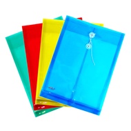 Data Bag Map Plastic Strap TransparentBIG Color F4 Folio File Organizer
