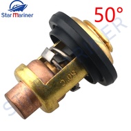 Thermostat 50 Degree For Yamaha For SUZUKI Outboard Motor 15HP 25HP 30HP 40HP-220HP 6E5-12411 688-12