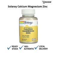 Solaray, Calcium Magnesium Zinc, 100 VegCaps