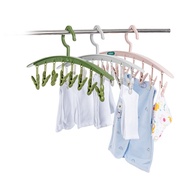 Hokori family clothes hanger, clothes hanger with convenient clip DN450