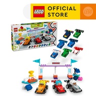LEGO DUPLO Town 10445 F1 Team Race Cars & Drivers (70 Pieces)