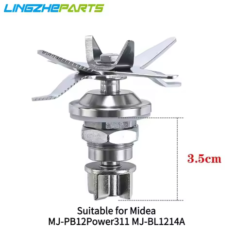 New for Midea Blender MJ-PB12Power311 MJ-BL1214A Blender & Food Processor Blade Set and Blade Head B