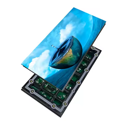 RGB P5 LED Panel Outdoor P5 Full Color LED Display Module SMD 3 in 1 320x160mm 64x32 Pixel 1/8 Scan 