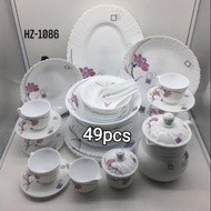 DINNER SET ARC OPAL 49pcs