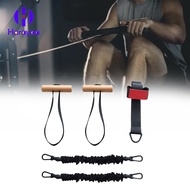 harayaa Pull up Handles Latex Elastic Cords, Hand Grips Door Anchor, for Workout, Deadlift, Grip Str