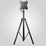 TV Mount,Sturdy Wall-Mounted Monitor Stand 12-32 inch TV Floor Black Rack, Wrought Iron Adjustable Vertical Tripod Display Bracket