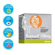 Fluimucil 100mg Sachet 30s