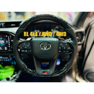 Toyota Hilux revo rocco rogue Camry altis Vellfire Alphard ANH20 GR carbon sport steering wheel cove