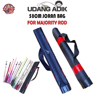 58CM Waterproof Fishing Tackle Bag Fishing Tackle Carry Bag Hard Case Rod Reel Gear Storage Box POKE