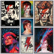 David Bowie Poster Prints For Bedroom, Home, Bar, And Wall Decoration,No Frame Canvas Painting Gift 