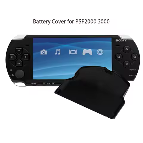 for PSP2000 PSP3000 Battery Cover Slim Plastic Battery Case for SONY PSP2000 PSP3000 Replacement Pro