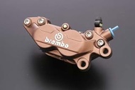 Kohken 40RWB-BR-BR 4POT Caliper, Right Side, 1.6 inches (40 mm), BLK Bolt, Aluminum, Body Color: Bro
