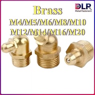 45 °/90 °/180 ° Butter Nozzle Copper Nozzle Connector Copper Oil Cup Oil Nozzle Oil Gun Injection Ex