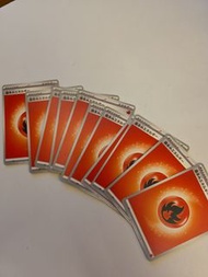 日版 PTCG pokemon Card 基本火能量11張