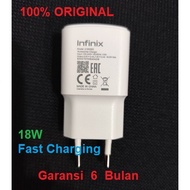 INFINIX 18W Fast Charging U180XED Charger Adapter Original
