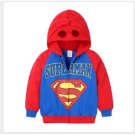 Higher performance∏Pakaian kanak-kanak lelaki kanak-kanak perempuan kostum Marvel superhero hoody Cardigan Jacket Hooded