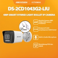 Hikvision DS-2CD1043G2-LIU 4MP SMART HYBRID LIGHT BULLET IP CAMERA