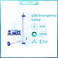 80W LED Emergency Light T5 USB Rechargeable Tube Light OriLED